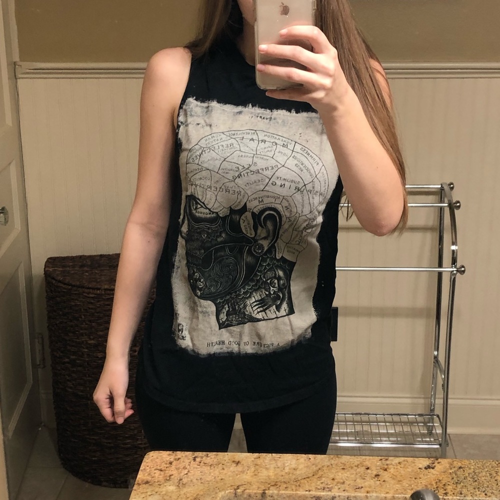 Life Clothing Co Good Health Graphic Muscle Tee